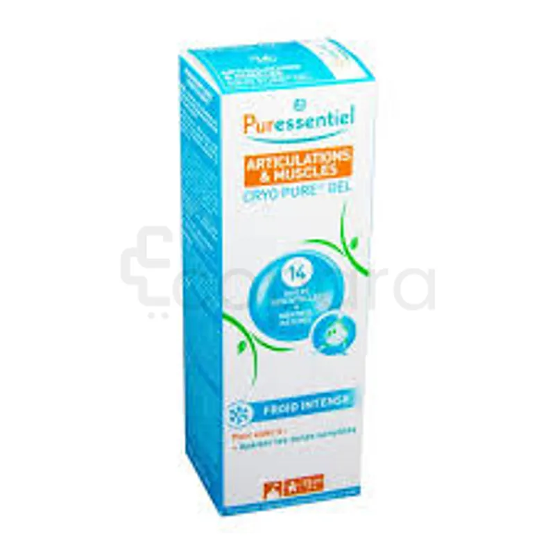 PURESSENTIEL ARTICULATION ET MUSCLES CRYO PURE GEL 14 HUILES ESSENTIELLES 80ML