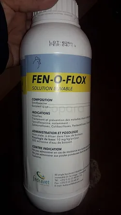 FEN-O-FLOX SOLUTION BUVABLE 1000ML