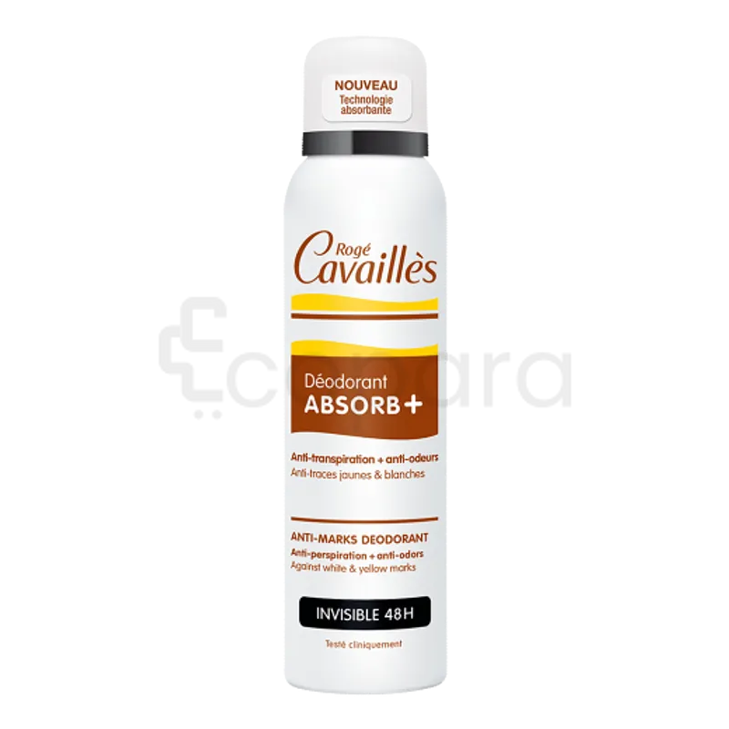 ROGE CAVAILLES DEODORANT ABSORB+ SOIN INVISIBLE SPRAY MIXTE 150ML