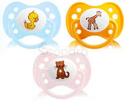 DODIE SUCETTE ANATOMIQUE GIRAFE CANARD CHATON 0-6MOIS REFERENCE NA27