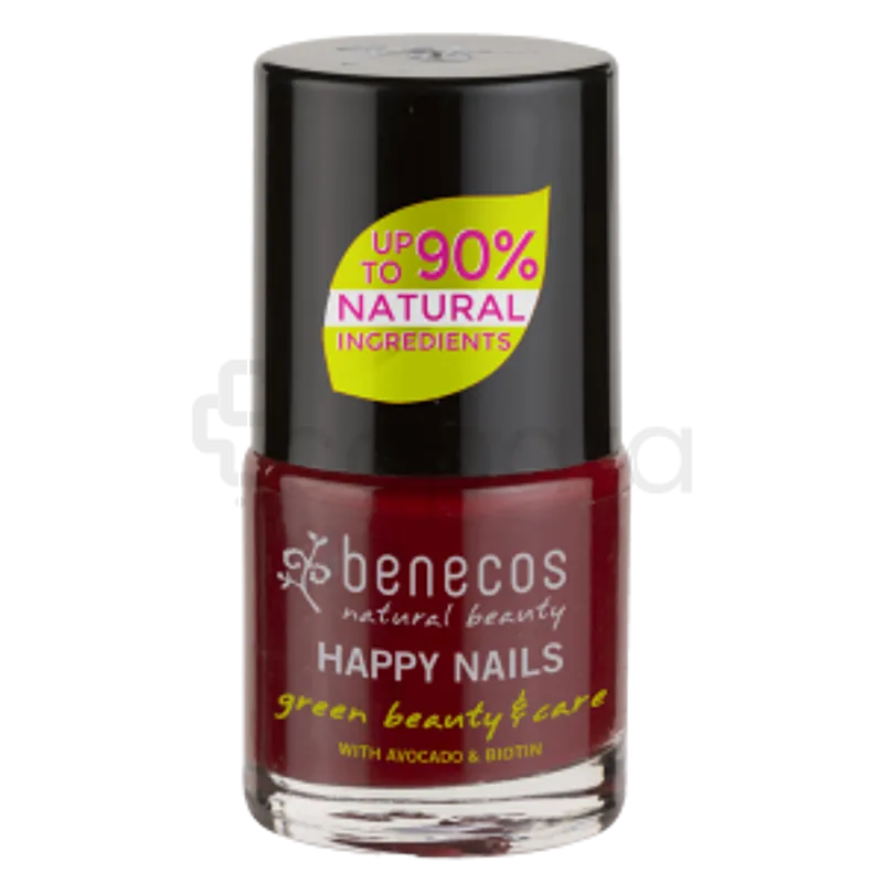 BENECOS NAIL POLISH CHERRY RED 5ML