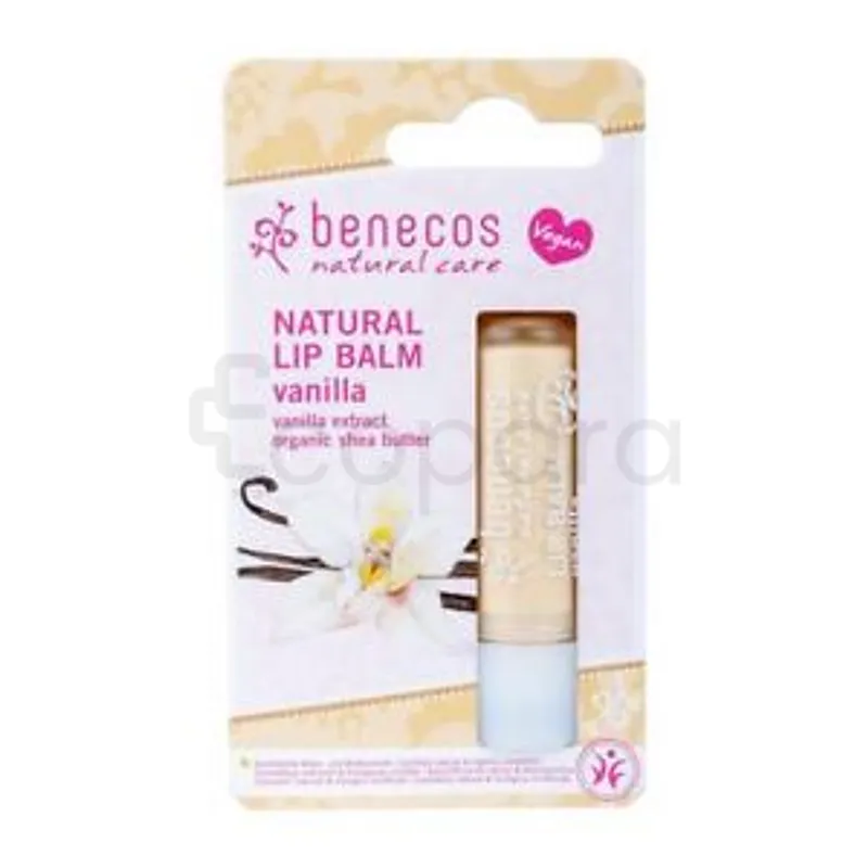 BENECOS BIO BAUME A LEVRES NATURE VANILLA 4.8G