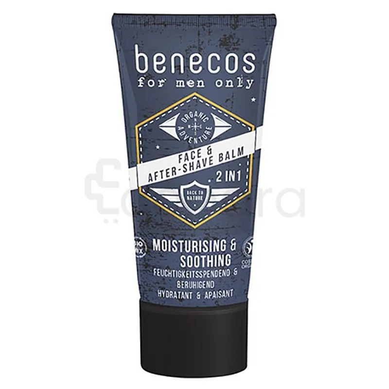 BENECOS FOR MEN ONLY FACE AFTER SHAVE BALM 50ML