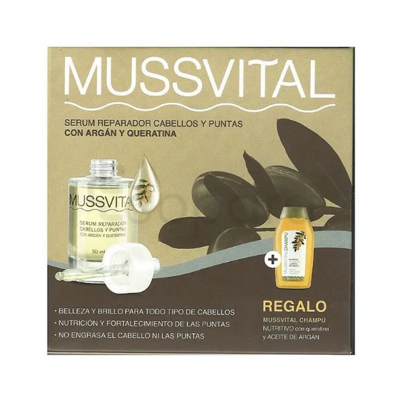 MUSSVITAL SERUM REPARATEUR D'ARGAN 50ML