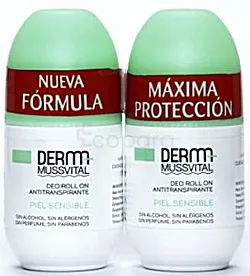 MUSSVITAL DEODORANT PEAUX SENSIBLES