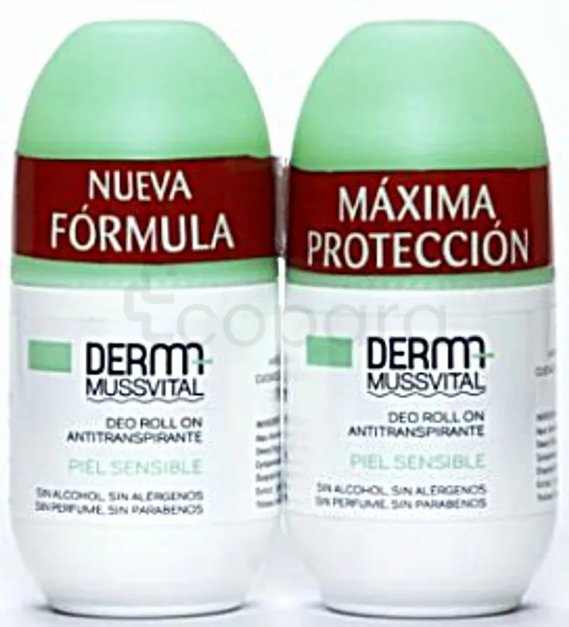 MUSSVITAL DEODORANT PEAUX SENSIBLES