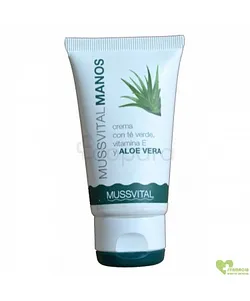 MUSSVITAL CREME POUR MAINS ALOE VERA THE VERT 50ML