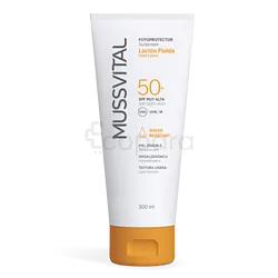 MUSSVITAL PHOTOPROTECTEUR LAIT FLUIDE TUBE SPF50+ 300ML
