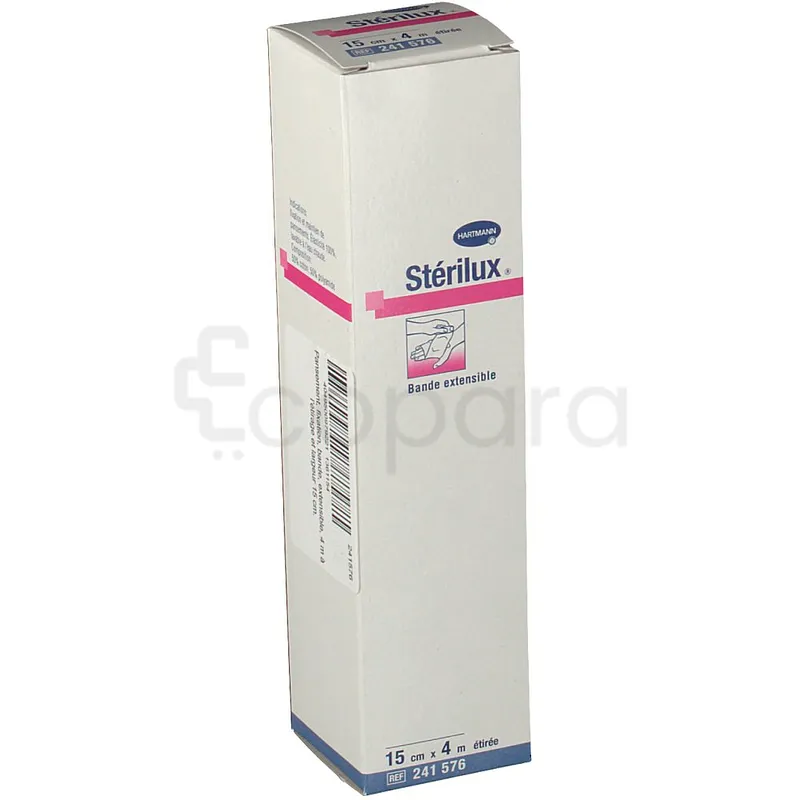 HARTMANN STERILUX BANDE EXTENSIBLE 15CM*4M
