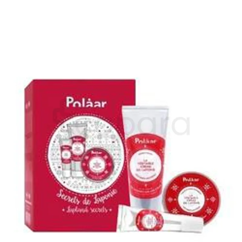 POLAAR LE VERITABLE CONTE DE LAPONIE CREME MAINS 25ML + CREME VISAGE 20ML + BAUME A LEVRES 10ML