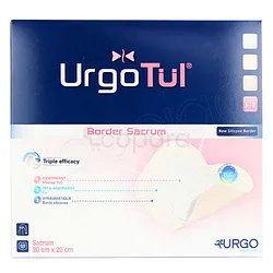 URGO URGOTUL ABSORB BORDER SACRUM PANSEMENT 20CM*20CM /UNITE