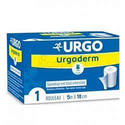 URGO URGODERM SPARADRAP HYPOALLERGENIQUE NON TISSE 5M*10CM 25CM /UNITE