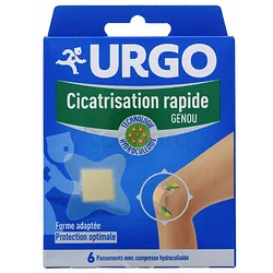 URGO CICATRISATION RAPIDE GENOU BOITE DE 6