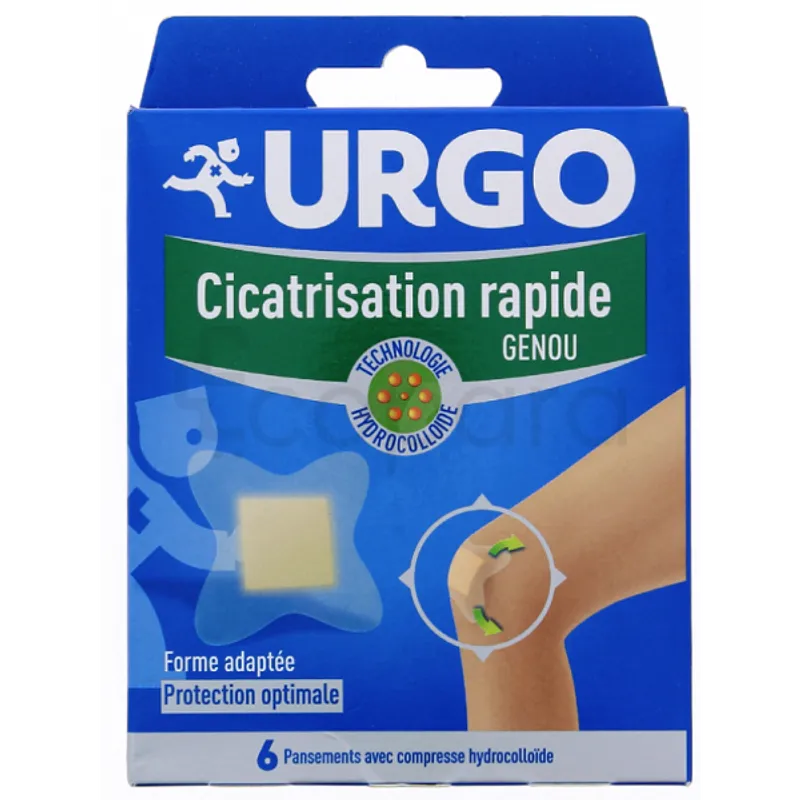 URGO CICATRISATION RAPIDE GENOU BOITE DE 6