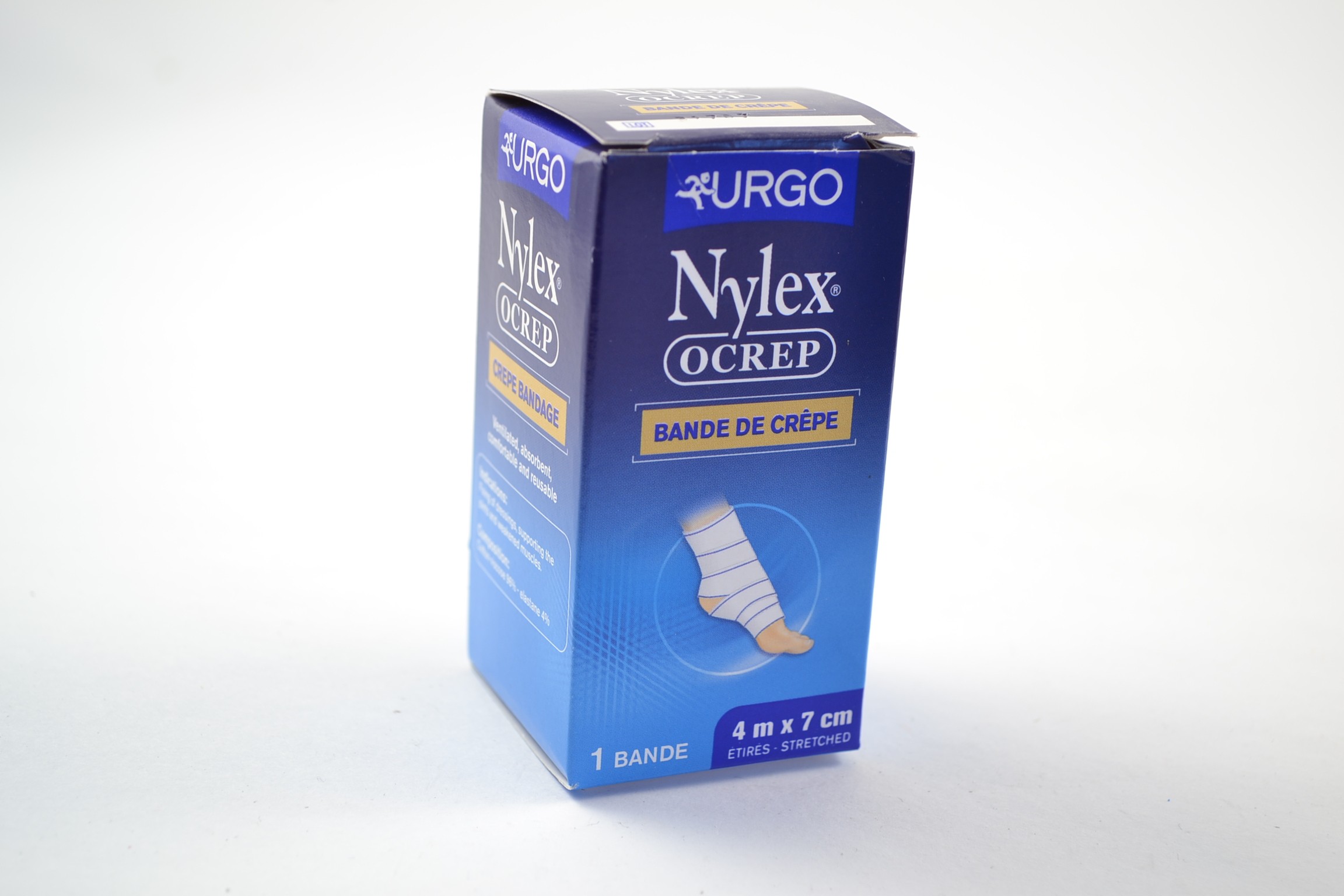 URGO NILEX OCREP BANDE DE CREPE 4M*7CM