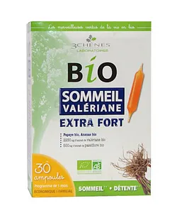 3CHENES BIO SOMMEIL VALERANE EXTRA FORT BOITE DE 30 AMPOULES