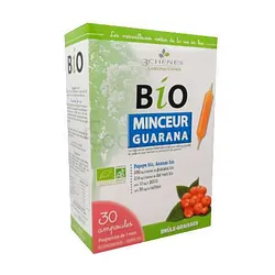 3CHENES BIO MINCEUR GUARANA BOITE DE 30 AMPOULES
