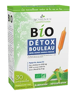 3CHENES BIO DETOX BOULEAU BOITE DE 30 AMPOULES