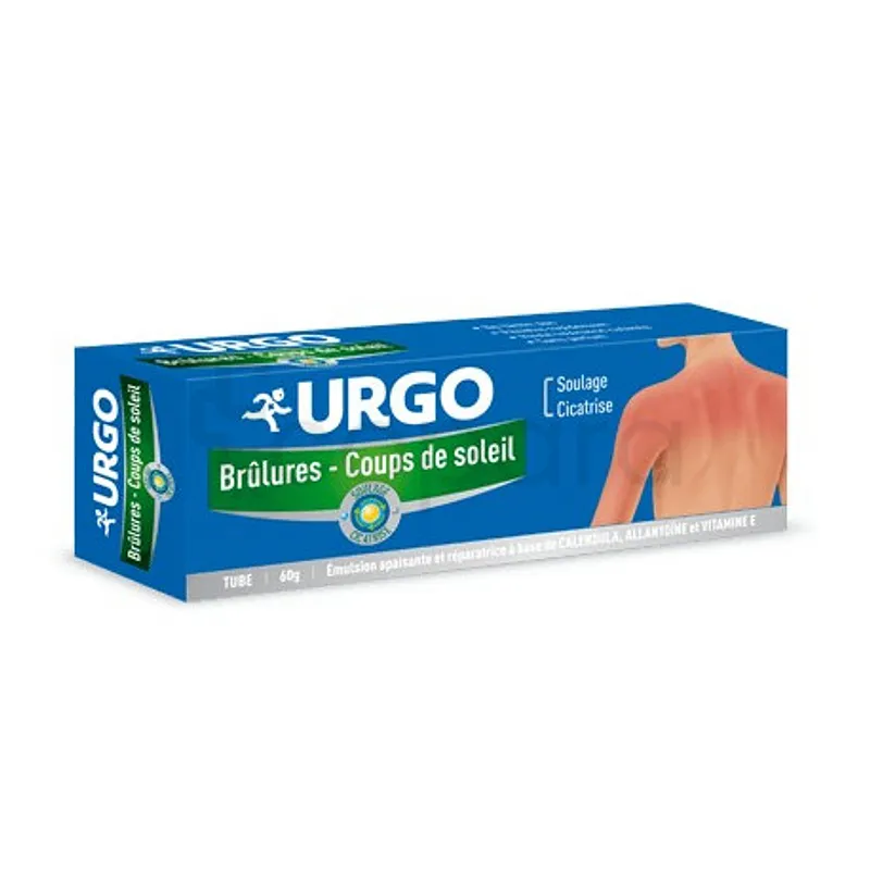 URGO BRULURES IRRITATIONS COUPS DE SOLEIL EMULSION 60G
