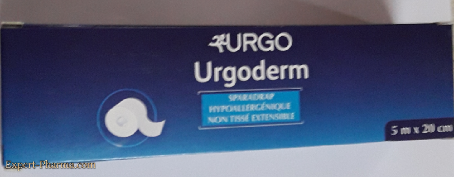 URGO URGODERM SPARADRAP HYPOALLERGENIQUE 5M*20CM