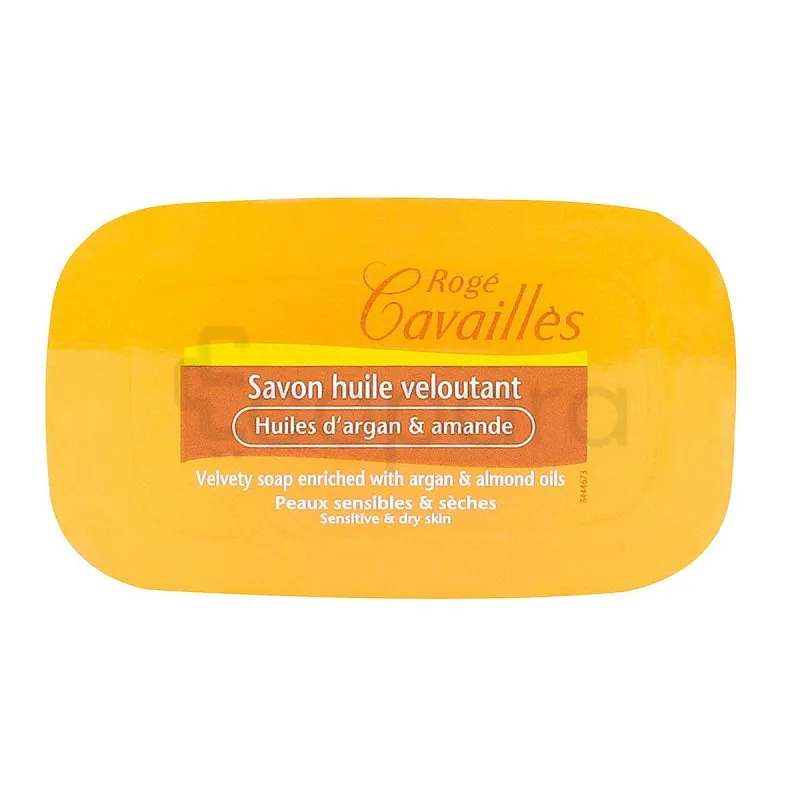 ROGE CAVAILLES SAVON HUILE VELOUTANT HUILE ARGAN ET AMANDE 115G