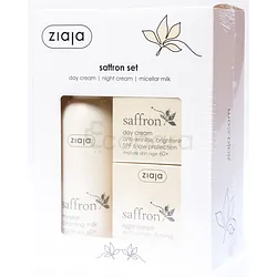 ZIAJA PACK SAFFRAN ANTI-RIDES 60+ CRÈME DE JOUR + CRÈME DE NUIT + LAIT MICELLAIRE