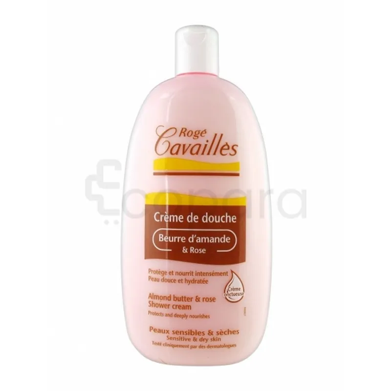 ROGE CAVAILLES CREME DE DOUCHE BEURRE D'AMANDE ET ROSE 500ML
