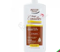 ROGE CAVAILLES GEL BAIN ET DOUCHE SURGRAS ACTIF LAIT DE PECHE 1L