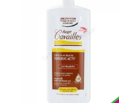 ROGE CAVAILLES GEL BAIN ET DOUCHE SURGRAS ACTIF LAIT DE PECHE 1L