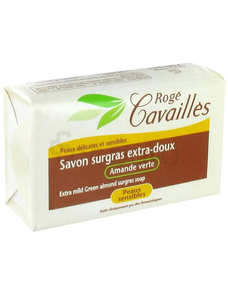 ROGE CAVAILLES SAVON SURGRAS AMANDE VERTE PEAUX SENSIBLES 250G