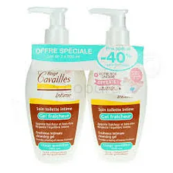 ROGE CAVAILLES SOIN TOILETTE GEL FRAICHEUR LOT DE 2*200ML