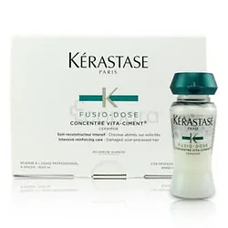 KERASTASE FUSIO-DOSE CONCENTRE VITA-CIMENT BOITE DE 10 AMPOULES DE 12ML
