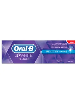 ORAL-B 3D WHITE LUXE HEALTHY SHINE DENTIFRICE 75ML