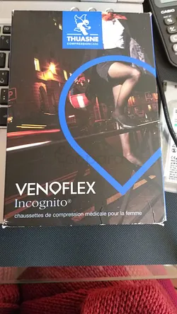 THUASNE VENOFLEX INCOGNITO CHAUSSETTES DE COMPRESSION FEMME TAILLE 2
