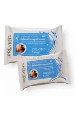 PREVENS MINI NOMADE LINGETTES RAFRAÎCHISSANTES ET NETTOYANTES BOITE DE 10