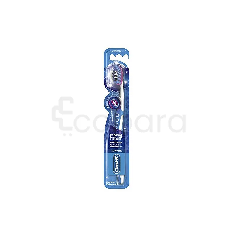 ORAL-B B BROSSE A DENTS 3D WHITE LUXE PRO-FLEX 40 MEDIUM REFERENCE  94501409