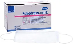 FOLIODRESS MASQUE LOOP COMFORT DE CHIRURGIE A ELASTIQUES BOITE DE 50 REFERENCE 992537