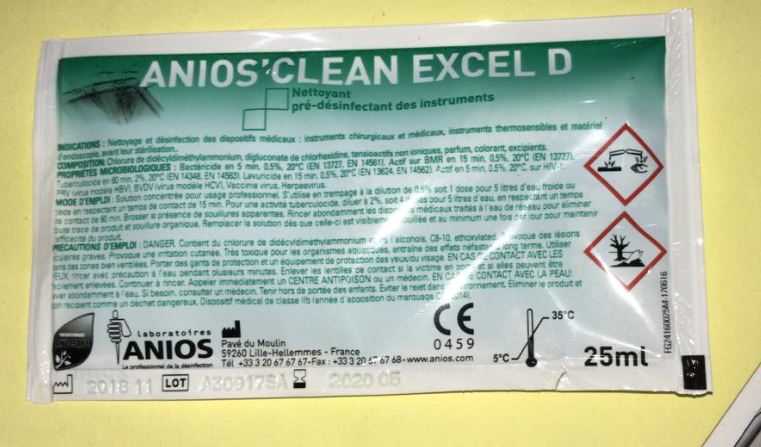 ANIOS CLEAN EXCEL D SACHET 25ML