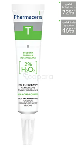 PHARMACERIS T GEL CONTRE LES LESIONS MEDI ACNE-POINTGEL 10ML