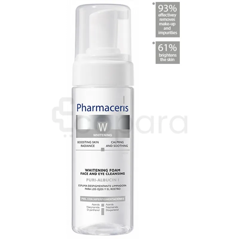 PHARMACERIS W MOUSSE NETTOYANTE PURI-ALBUCIN I
