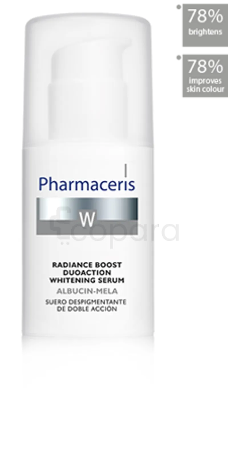 PHARMACERIS W SERUM ECLAIRCISSANT ALBUCIN-MELA 30ML