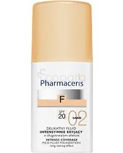 PHARMACERIS F FOND DE TEINT FLUIDE SPF20 NUMERO 02 SAND