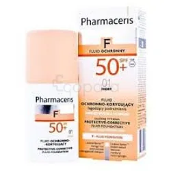PHARMACERIS F FOND DE TEINT FLUIDE SPF50 NUMERO 01 IVOIRE