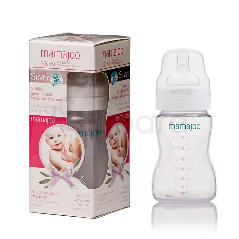 MAMAJOO BIBERON SILVER 250ML REFERENCE MMJ1028