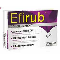 EFIRUB COUPS DE FROID BOITE DE 8 SACHETS
