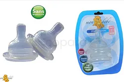 MON BEBE TETINE EN SILICONE LARGE +6MOIS REFERENCE MBT-12