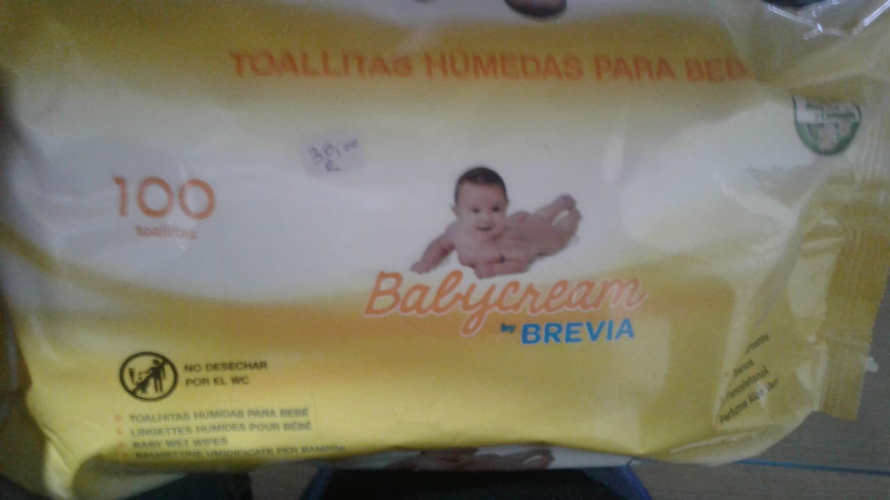 BABYCREAM BY BREVIA LINGETTES BOITE DE 100