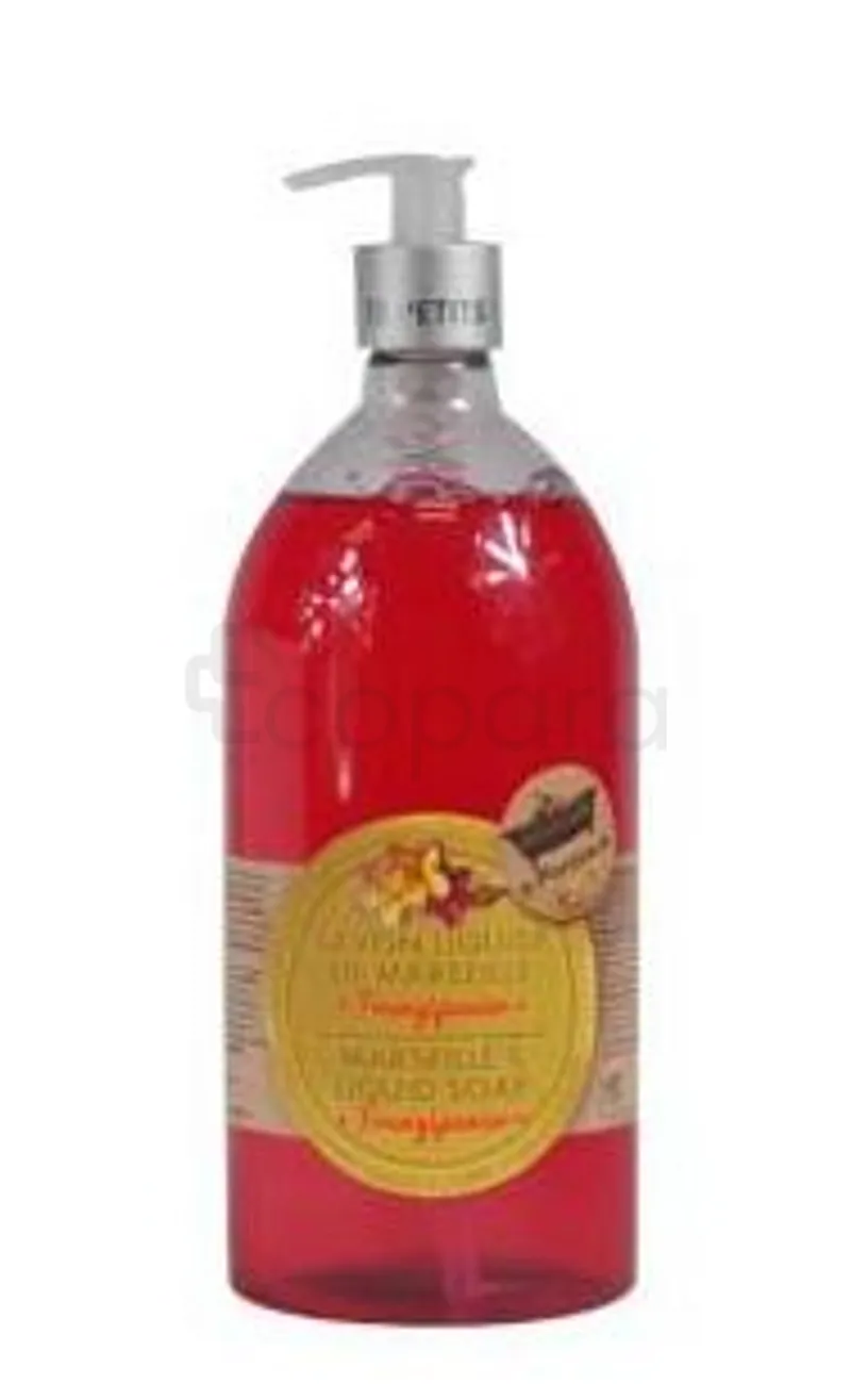 LES PETITS BAINS DE PROVENCE SAVON LIQUIDE DE MARSEILLE FRANGIPANIER 1L