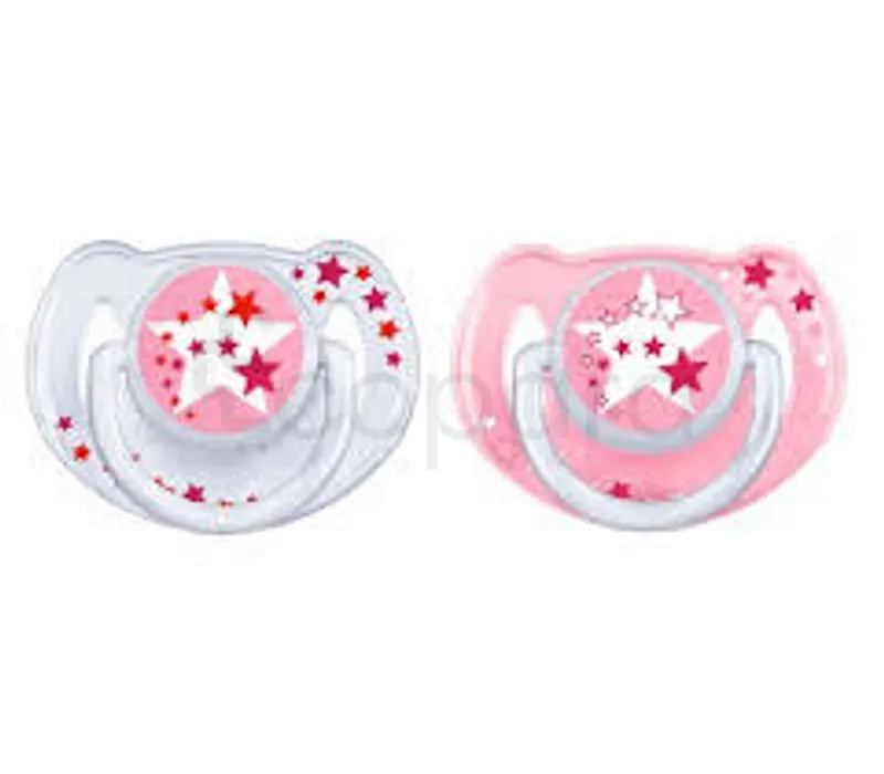 AVENT SUCETTES NUIT 6-18MOIS BOITE DE 2 REFERENCE 176/24
