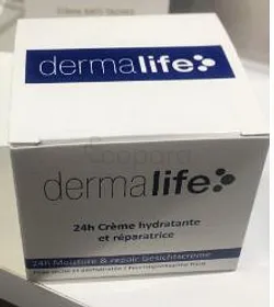 DERMALIFE 24H CREME HYDRATANTE ET REPARATRICE 50ML
